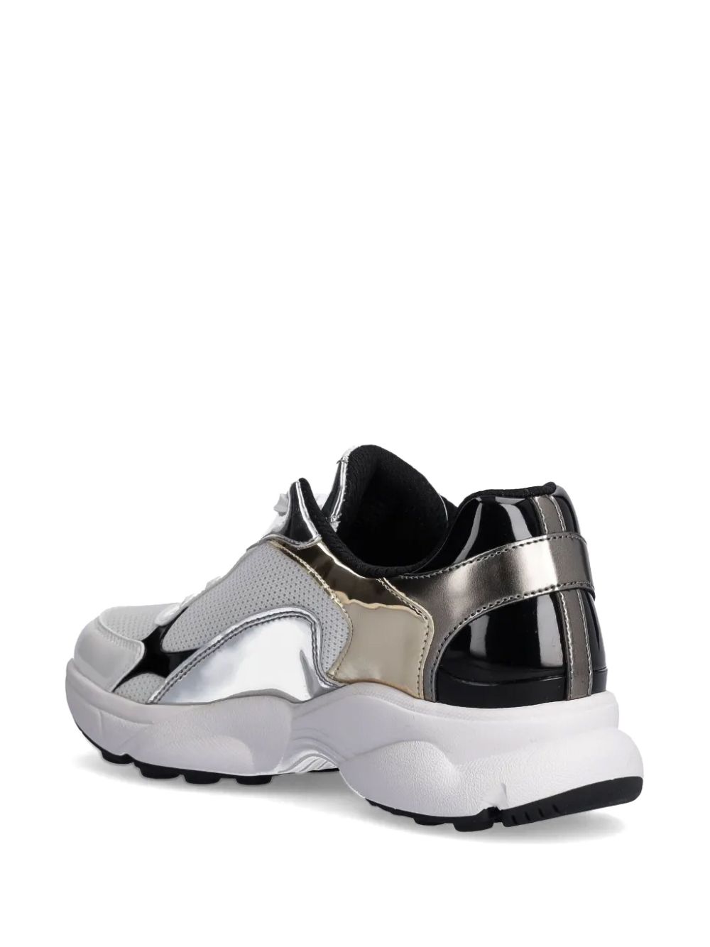 Michael Kors metallic sneakers Wit