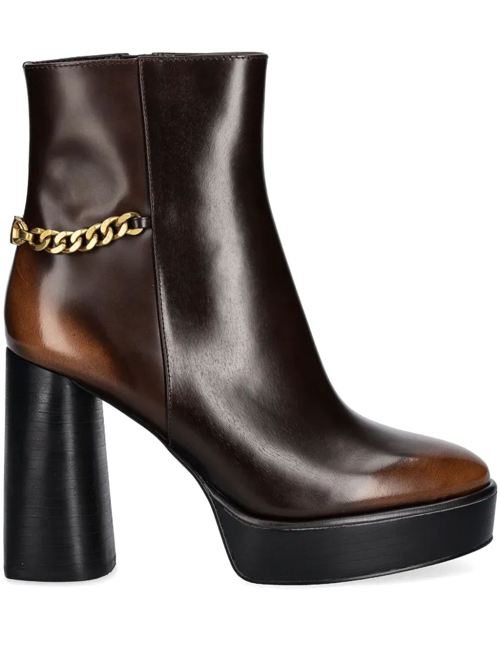 Michael kors brown ankle boots deals