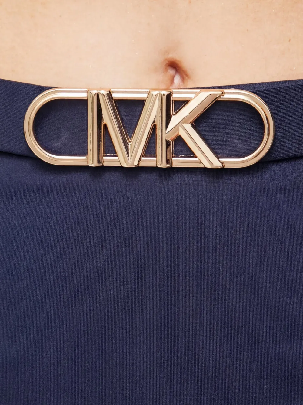 Michael Kors logo-plaque bikini bottoms Blauw