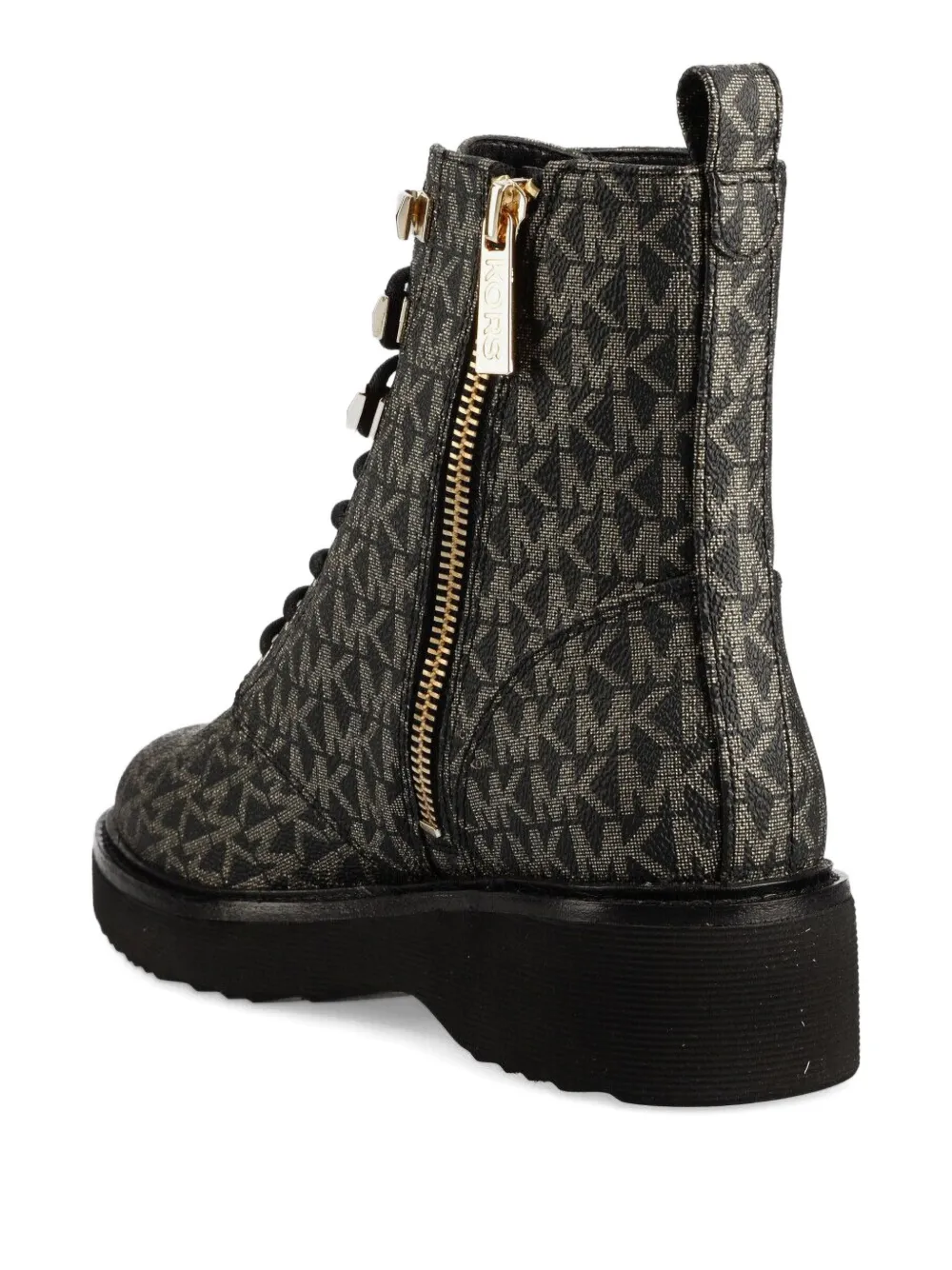 Michael Kors all-over logo ankle boots Black