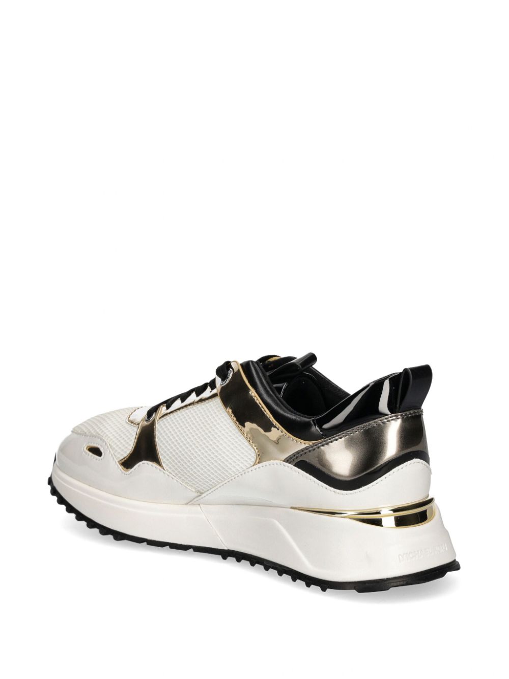 Michael Kors Sneakers met metallic vlak Wit