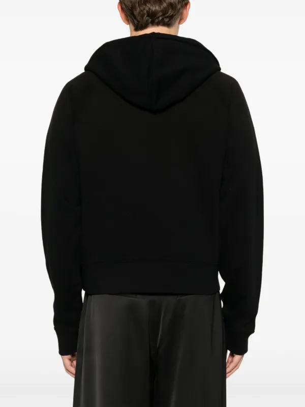 LOEWE ブラック パーカー LOEWE アナグラム パーカー | ブラック | FARFETCH JP