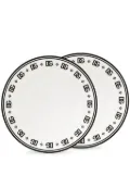 Dolce & Gabbana porcelain dessert plates (set of two) - White