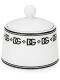 Dolce & Gabbana porcelain sugar bowl - White