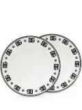 Dolce & Gabbana porcelain bread plates (set of two) - White