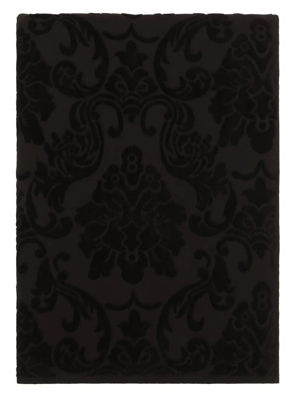 Dolce & Gabbana Cotton Beach Towel In Brown