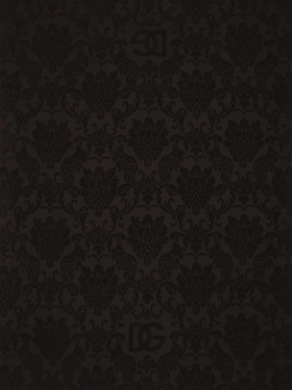 Dolce & Gabbana Cotton Beach Towel In Brown