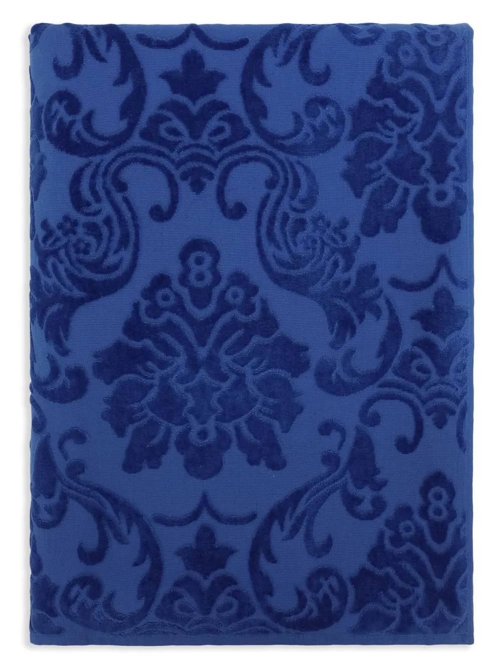 Dolce & Gabbana Cotton Beach Towel In Blue