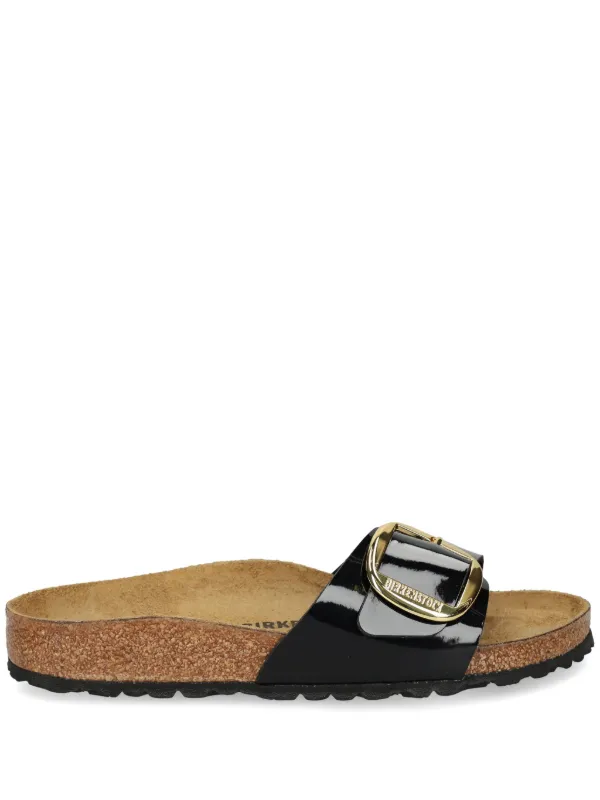Birkenstock Madrid Slides Black FARFETCH IN