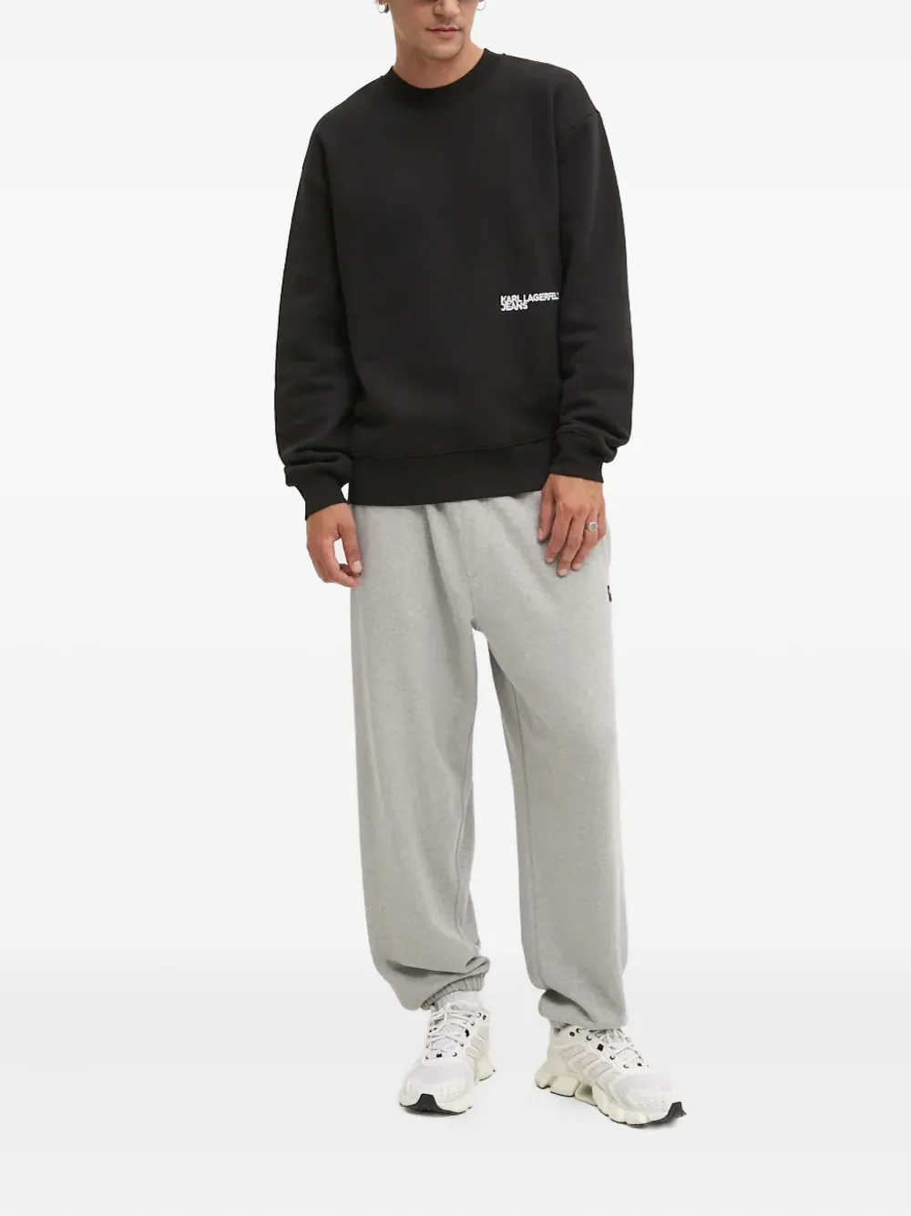 Karl Lagerfeld Jeans sudadera con motivo gráfico | Sudaderas | Image 2