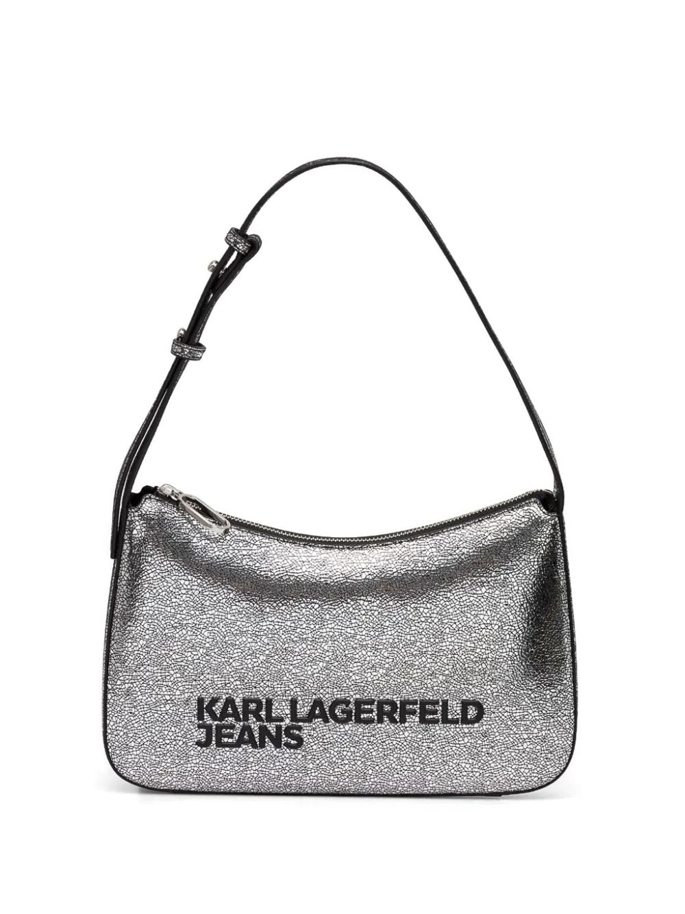 Karl Lagerfeld Jeans KLJ Logo shoulder bag - Silver