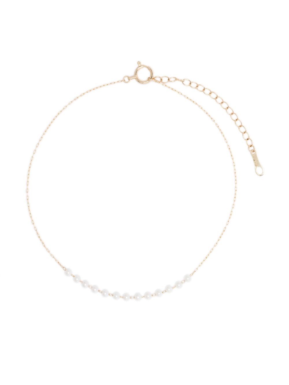 Mizuki Sea Of Beauty Anklet In Gold