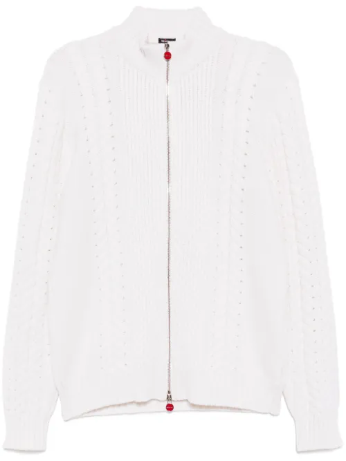Cardigan torsadé en cachemire - Kiton - Modalova