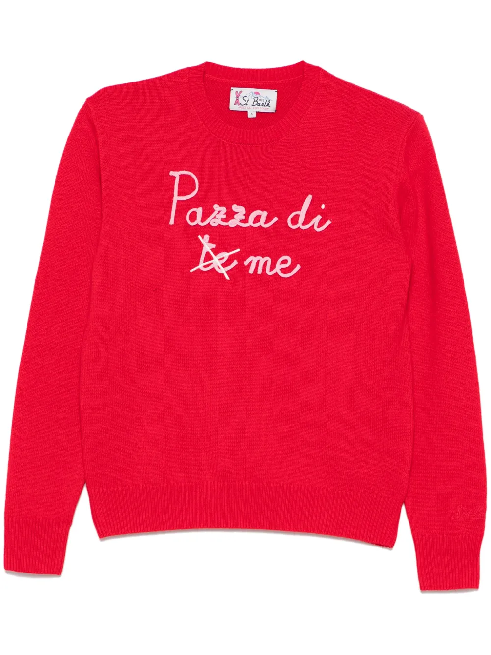 MC2 Saint Barth Sweater met print Rood