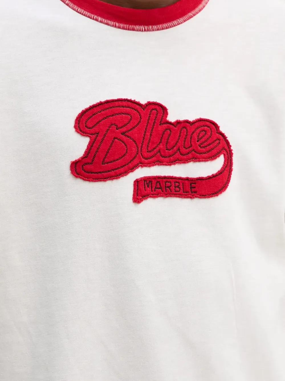 Bluemarble Long-sleeve T-shirt In White