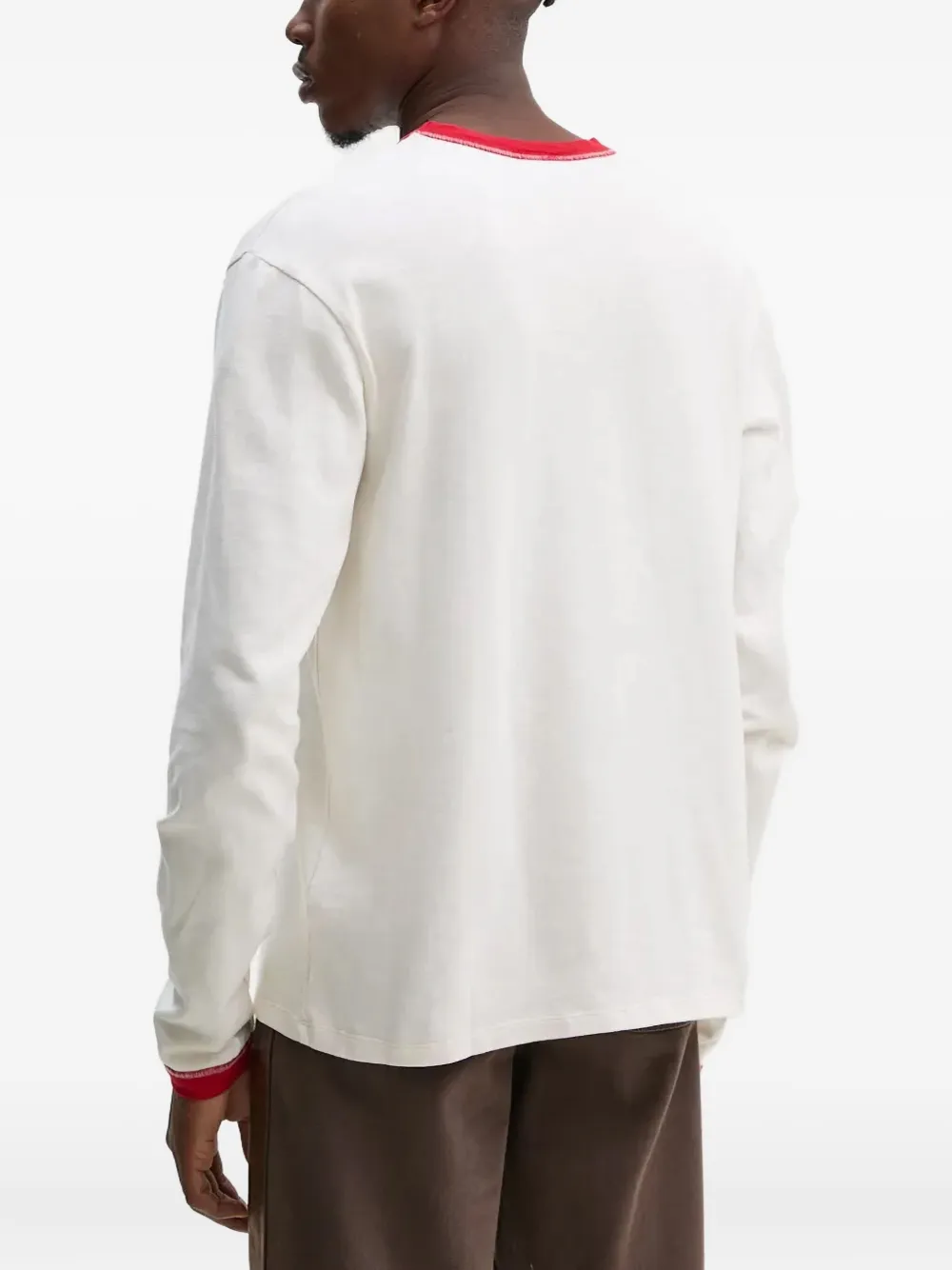 Bluemarble Long-sleeve T-shirt In White