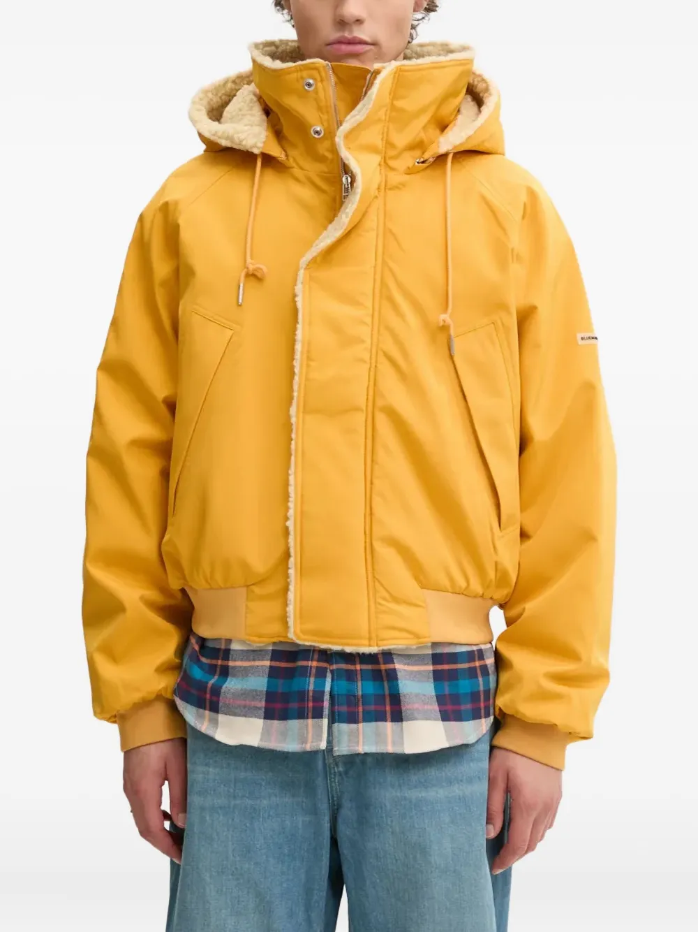 BLUEMARBLE hooded jacket | Yellow | Image 1