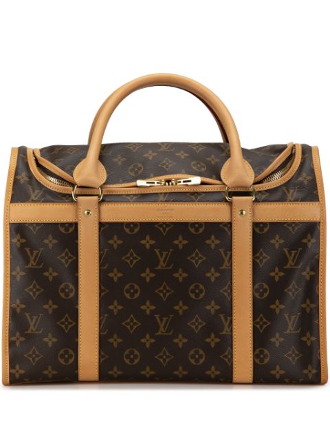 Louis Vuitton Pre-Owned 2002 Monogram Sac Chien Pet Carrier 40 travel bag WOMEN