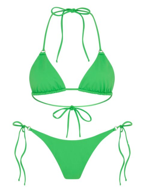 Let's Swim  triangle bikini top