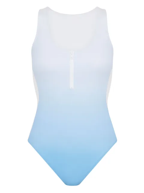 Let's Swim  zip-up swimsuit