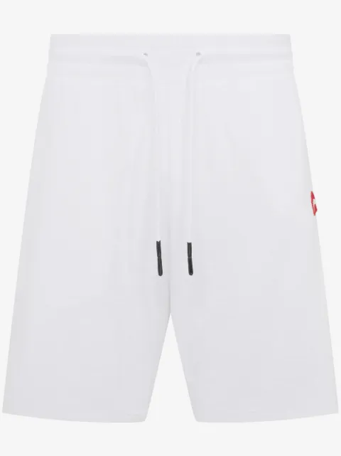 Let's Swim  logo-shark towelling shorts