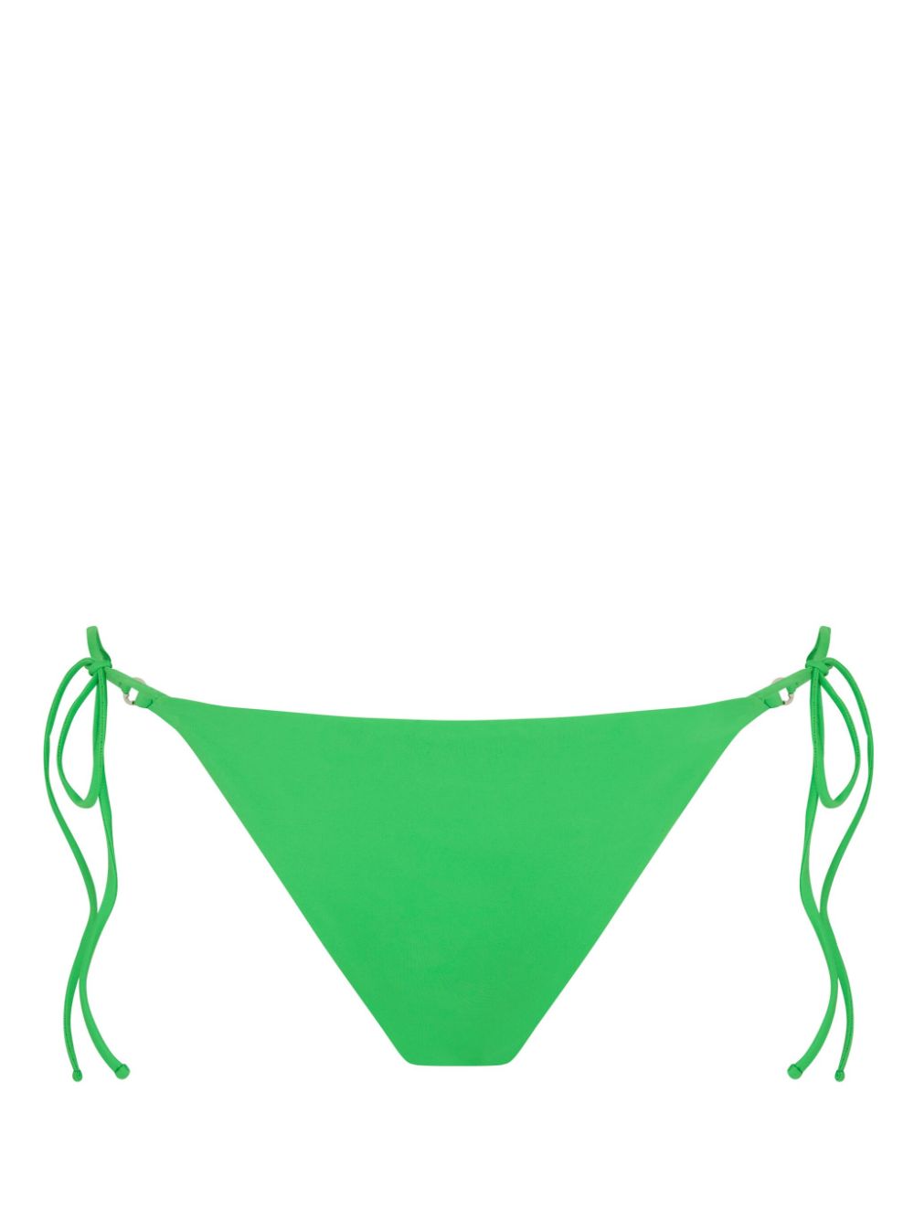 Shop Let's Swim Side Tie-fastening Bikini Bottoms In Green