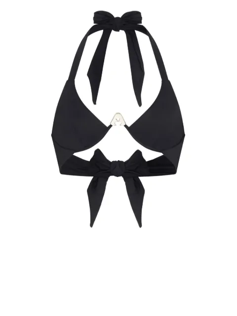 Let's Swim  Shark Logo bikini top