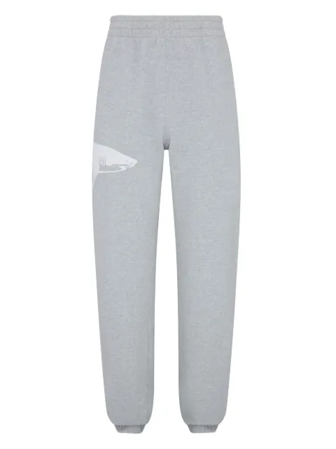 Let's Swim  Shark-logo track pants