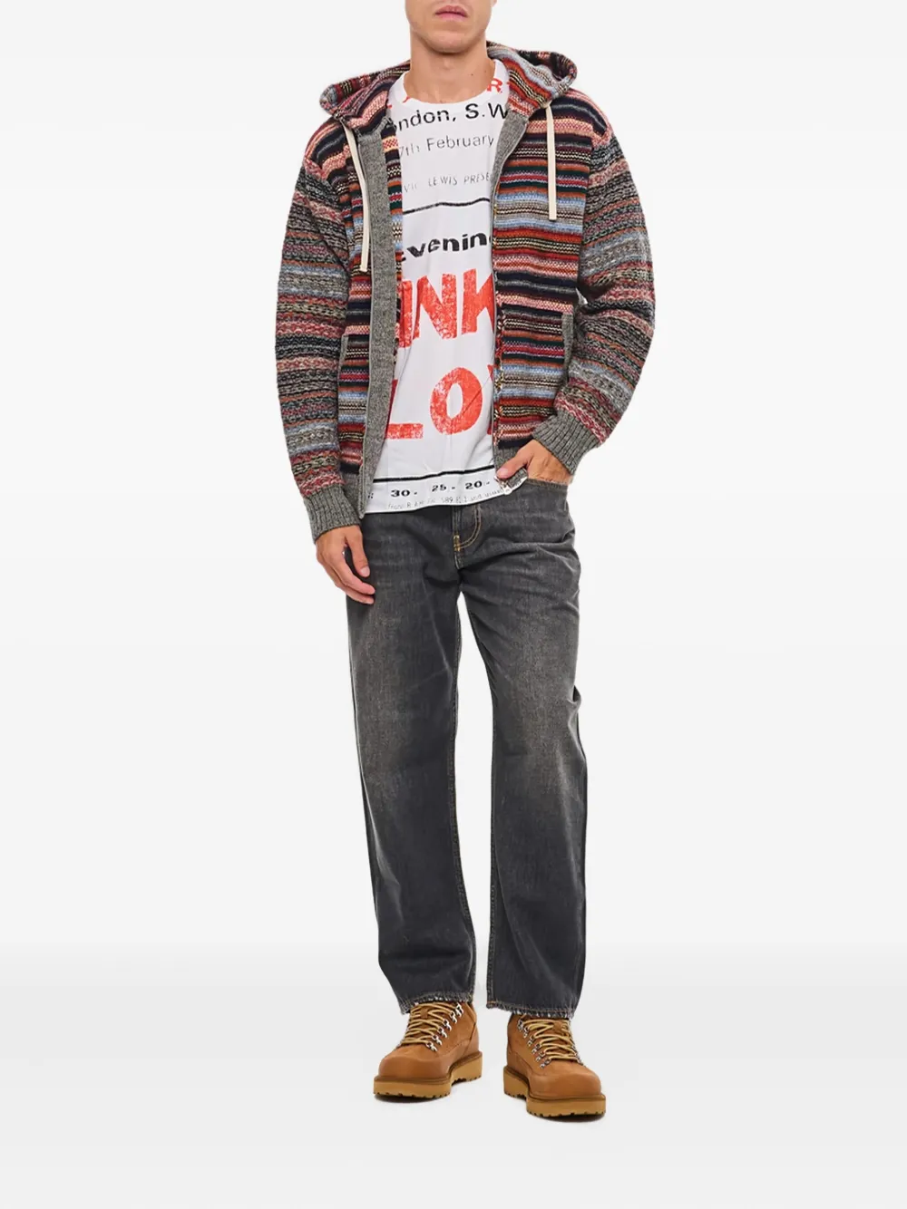 Junya Watanabe MAN cárdigan con capucha | Cárdigans | Image 2