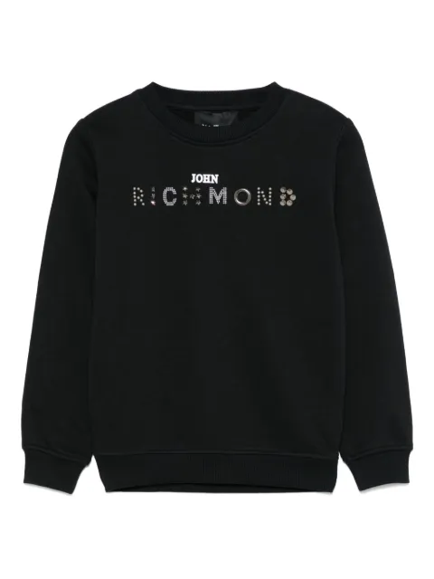 John Richmond Junior logo-embellished sweatshirt