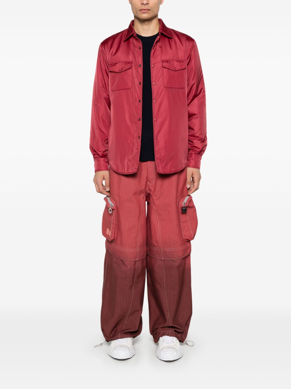 ASPESI lightweight overshirt - Rood