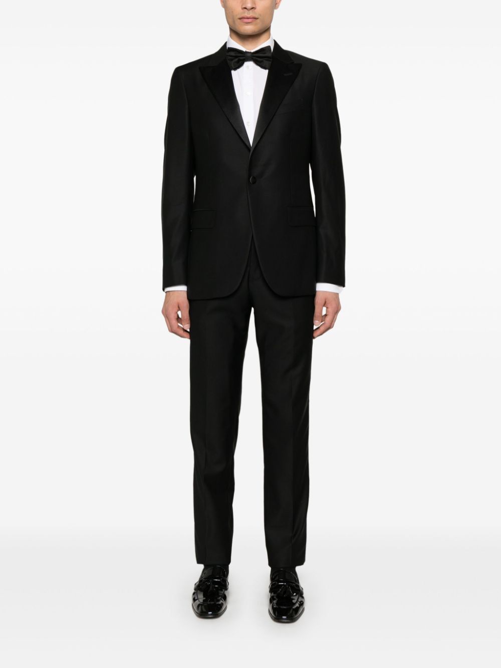 Boglioli single-breasted suit - Zwart