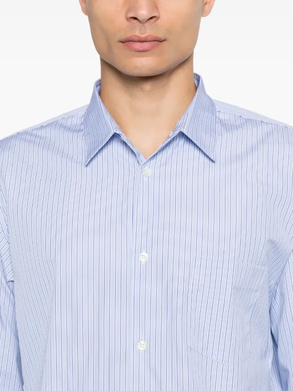 Comme Des Garçons Shirt ストライプ シャツ | ブルー | FARFETCH JP