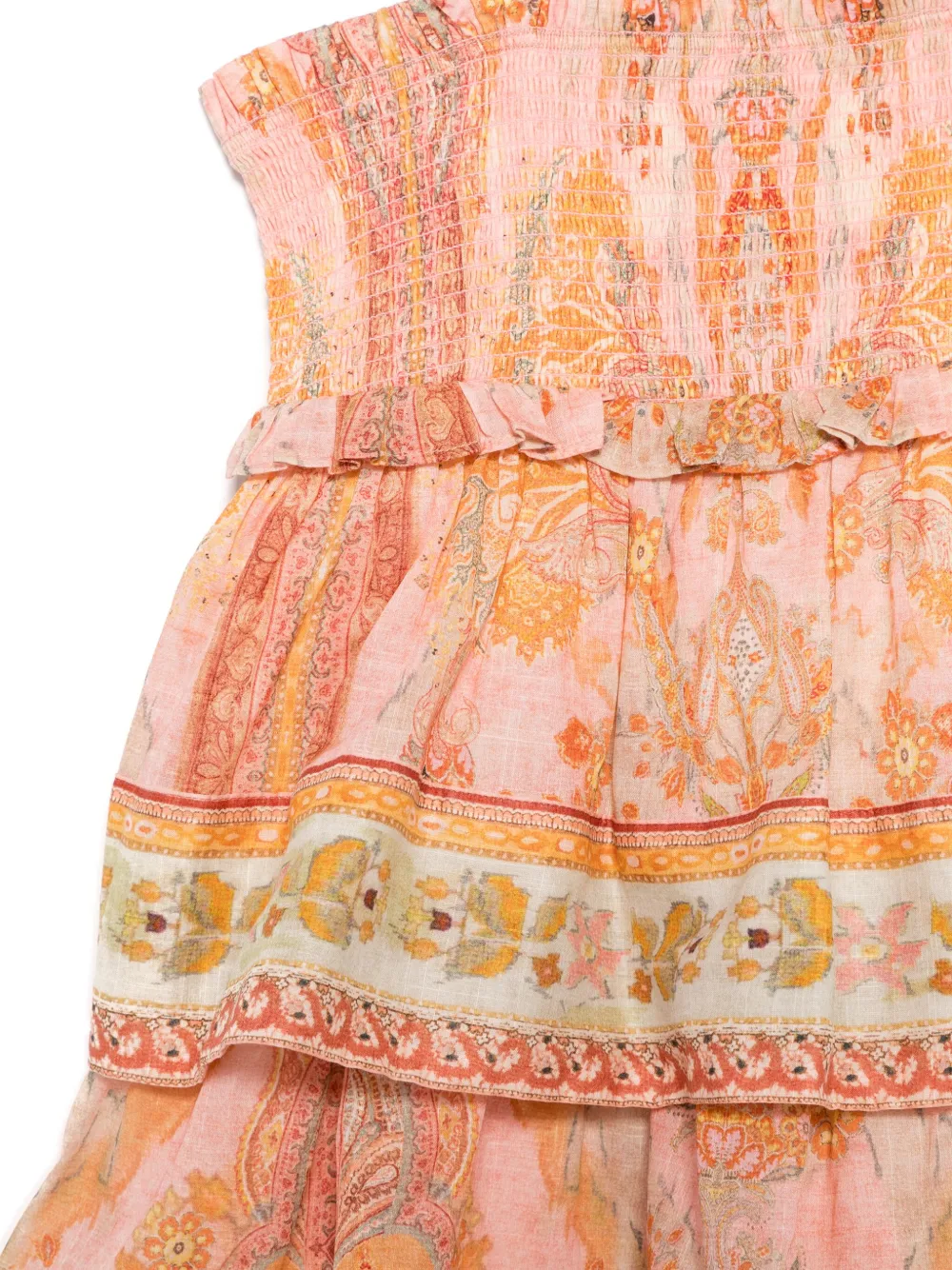 ZIMMERMANN Kids Wylie jurk Roze