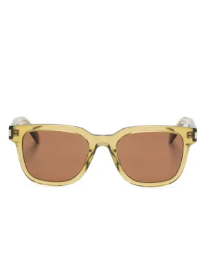 Saint Laurent Eyewear クリア サングラス | ニュートラル | FARFETCH JP
