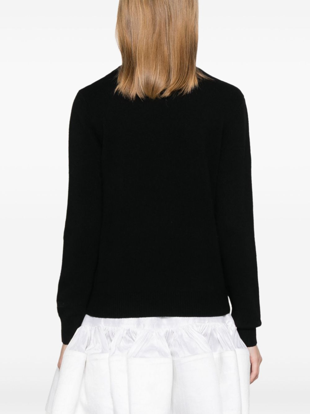 Shop Mc2 Saint Barth New Queen Sweater In Black