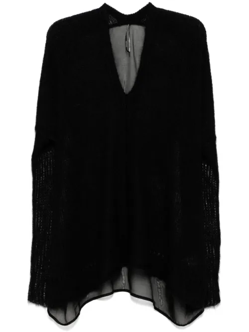Masnada pull Scollo à col v - Noir - Masnada - Modalova