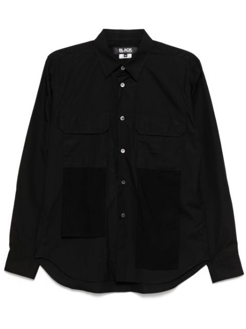 Black Comme Des Garcons cotton shirt Women