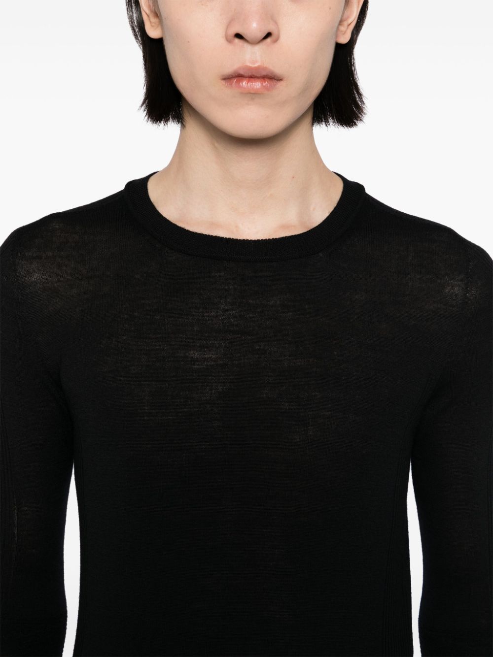 Shop Masnada Cotton T-shirt In Black