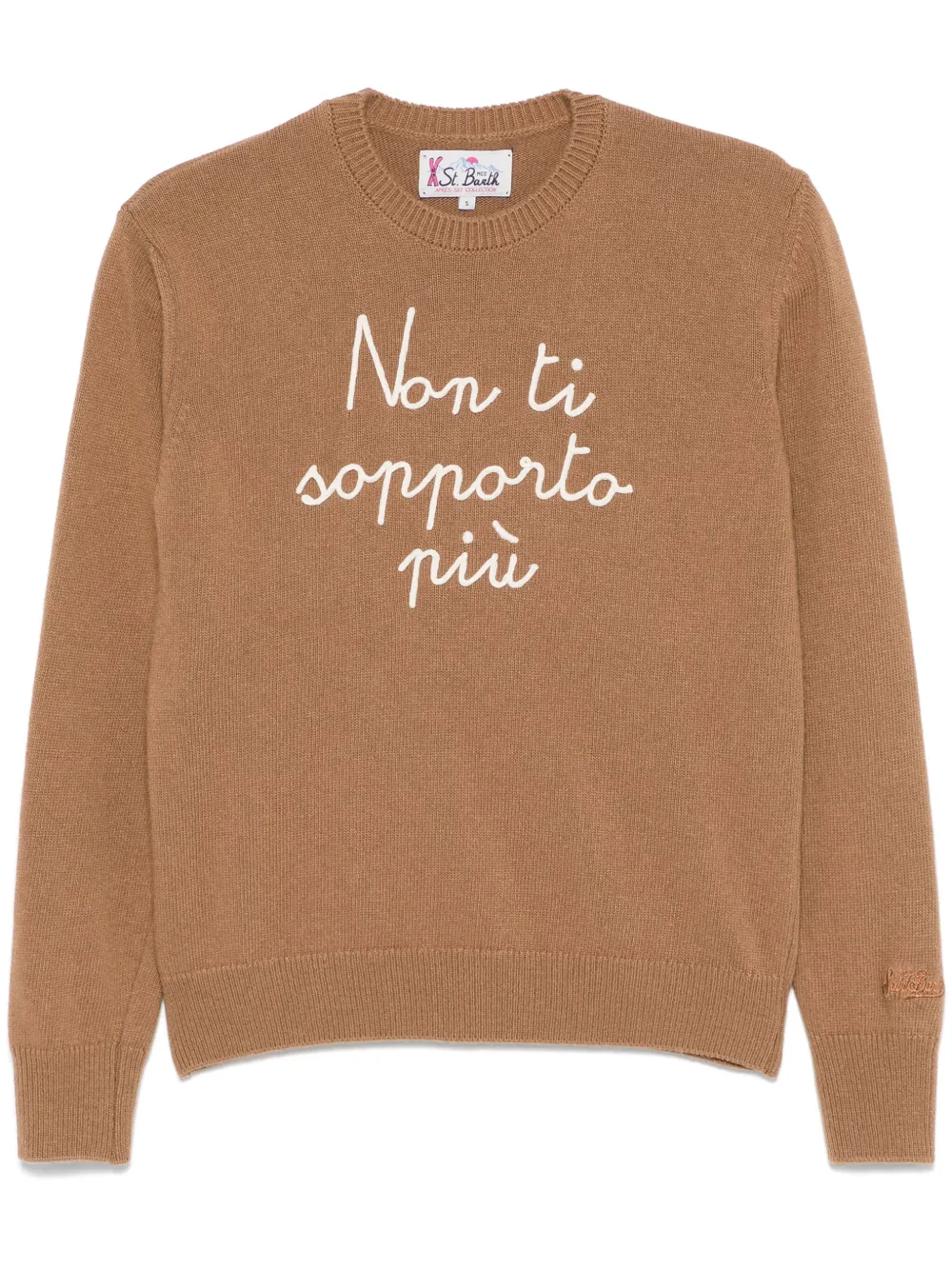 MC2 Saint Barth Sweater met print Bruin