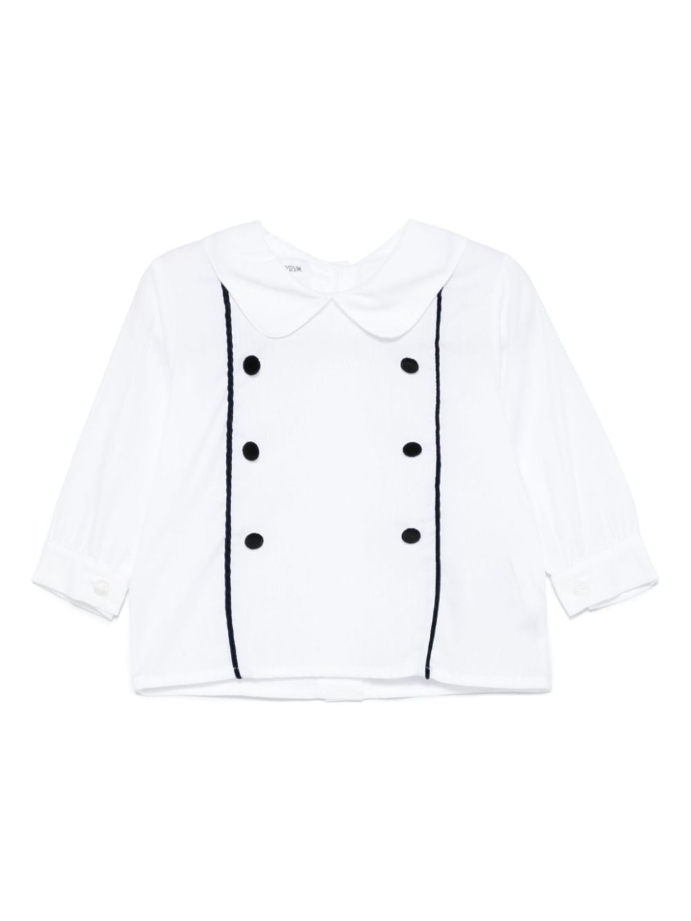 Jesurum Baby Babies' Button-detail Shirt In White