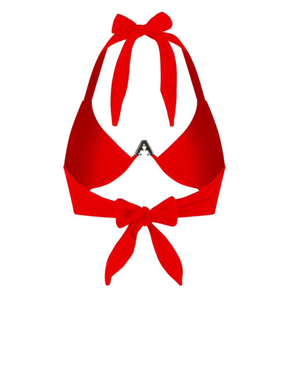 Let's Swim Shark Logo bikini top - Rood