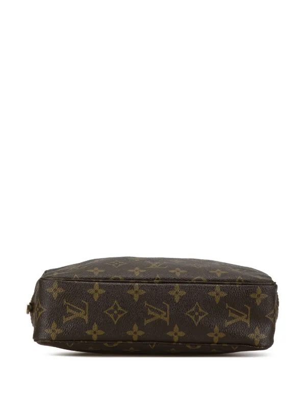 Louis Vuitton on sale Trousse Toiletry Pouch Monogram 23 Brown Clutch