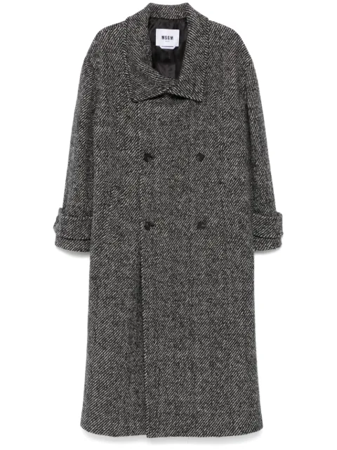 MSGM virgin wool coat