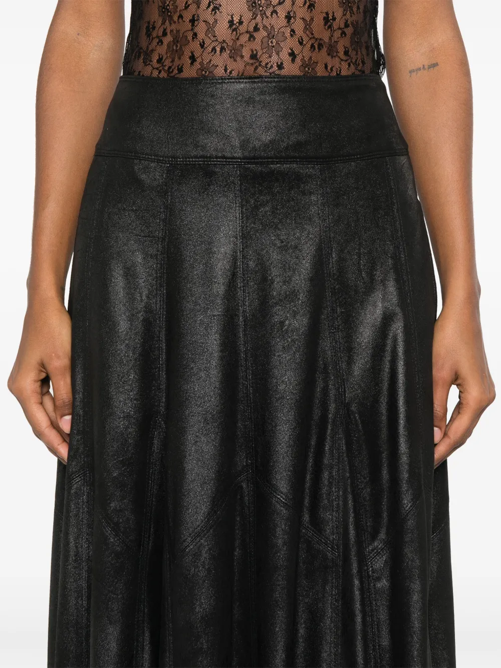 ISABEL MARANT Genevi maxi-rok Zwart