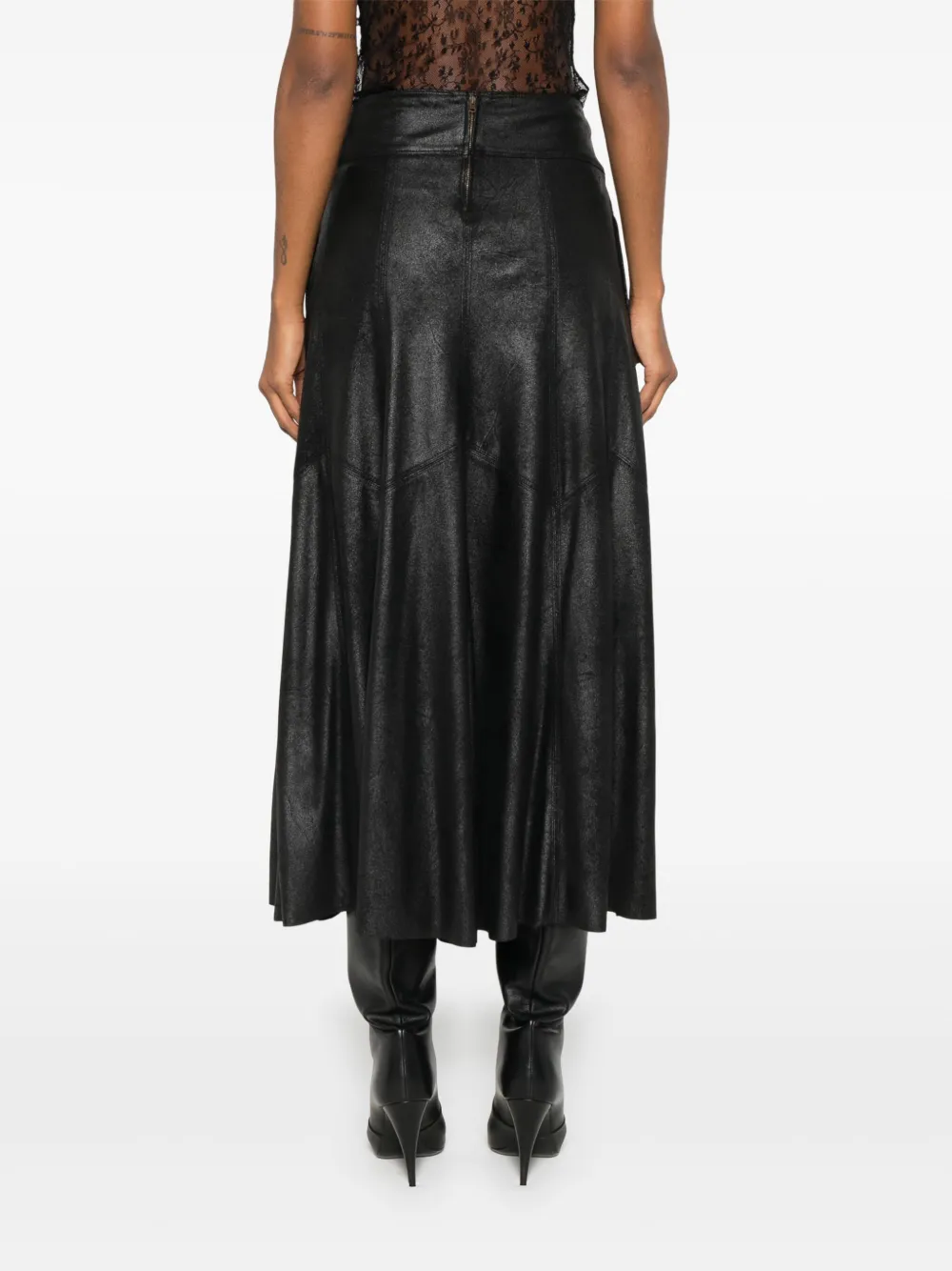 ISABEL MARANT Genevi maxi-rok Zwart