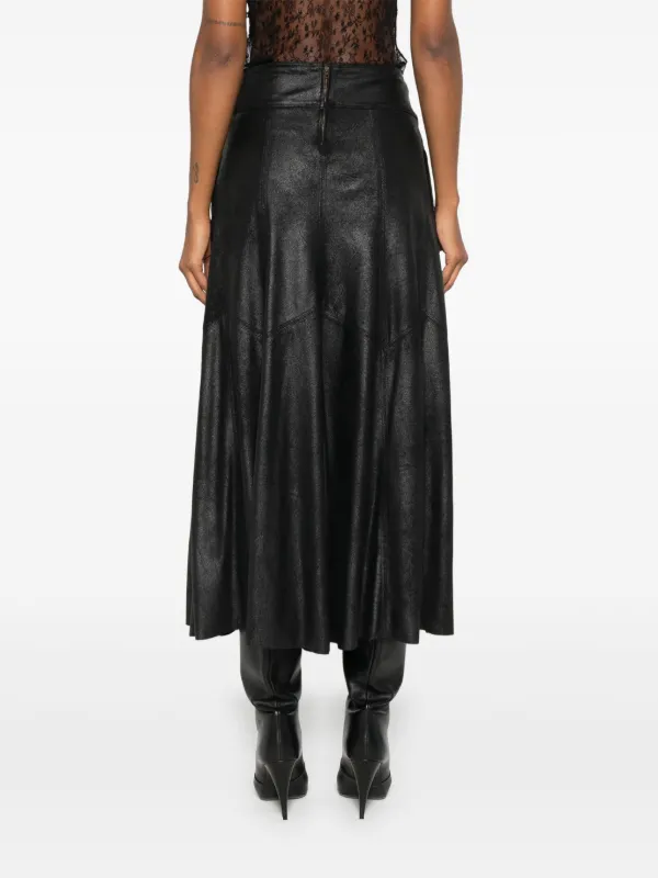 【送料&関税込】Isabel Marant Genevi Skirt ISABEL MARANT Genevi Maxi Skirt | Black | FARFETCH JO