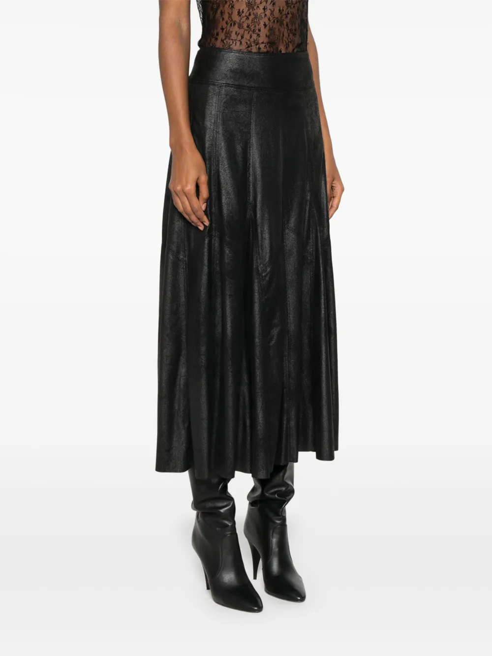 ISABEL MARANT Genevi maxi-rok Zwart