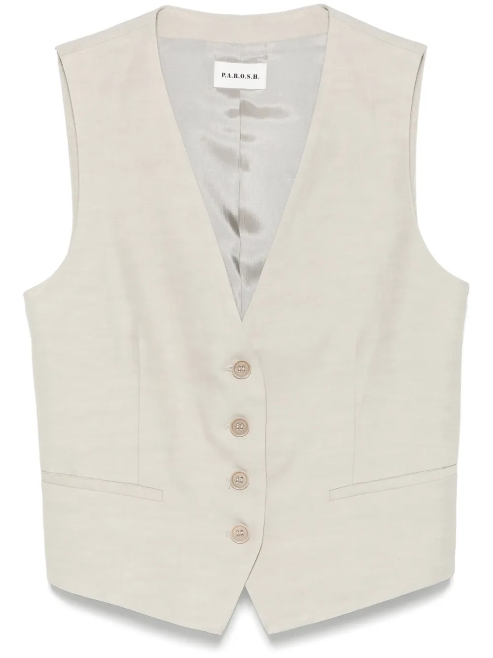 V-neck waistcoat