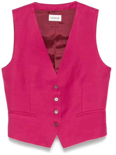 P.A.R.O.S.H. V-neck waistcoat